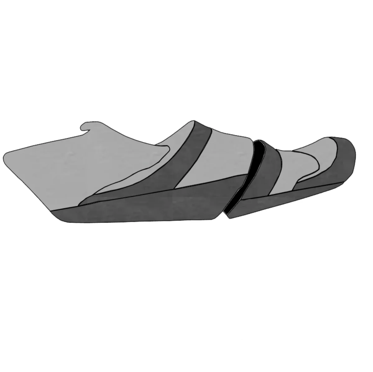 BlackTip Jetsports Seat Cover for Yamaha FX Cruiser HO FX Cruiser SHO 2012-2013 - Image 2