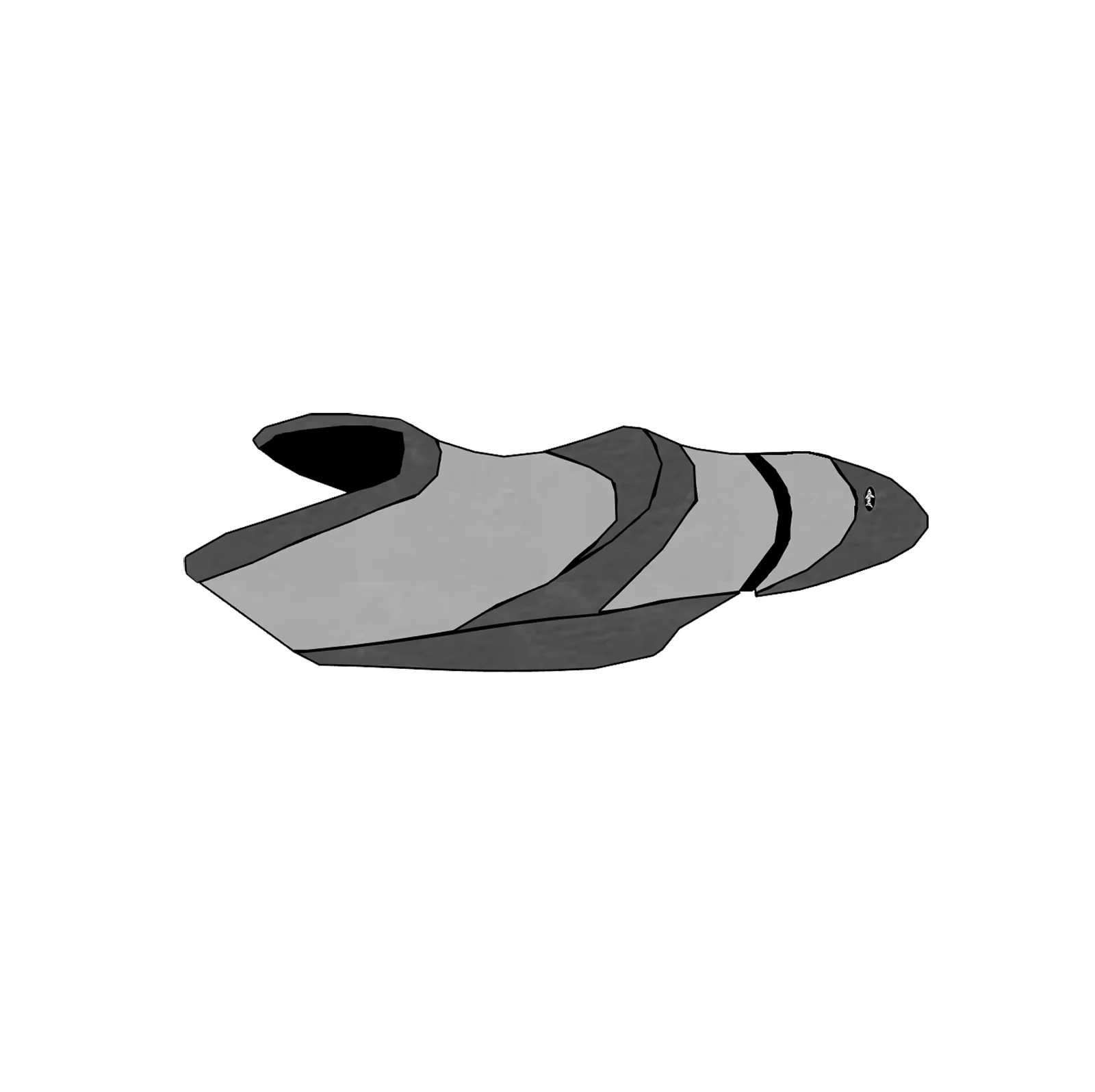 BlackTip Jetsports Seat Cover for Yamaha WaveRunner FZR 2012-2016 - Image 2