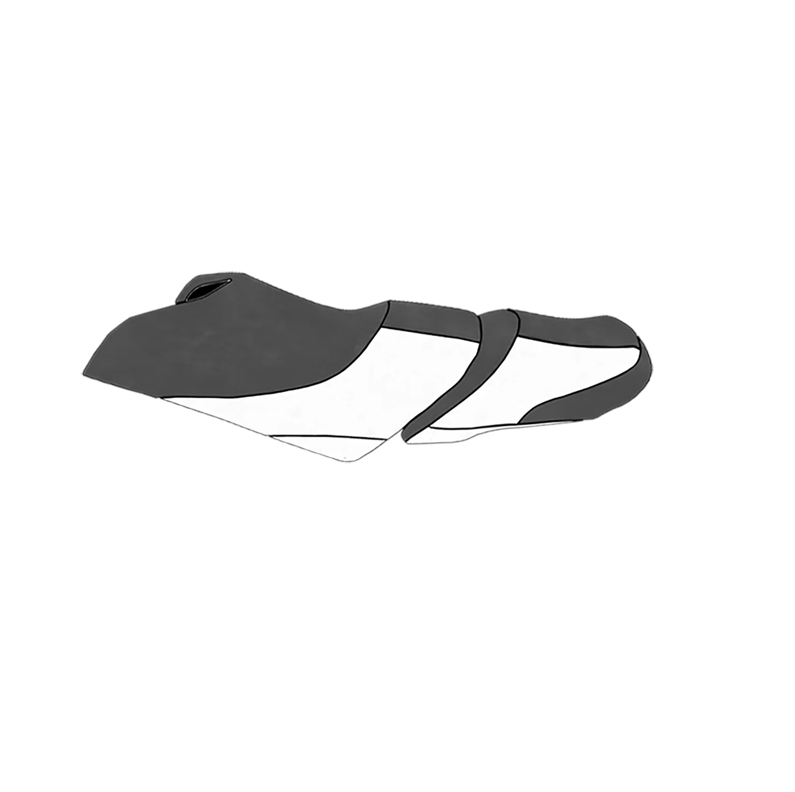 BlackTip Jetsports Seat Cover for Yamaha WaveRunner VX VXS VX Deluxe 2015-2020 - Image 2