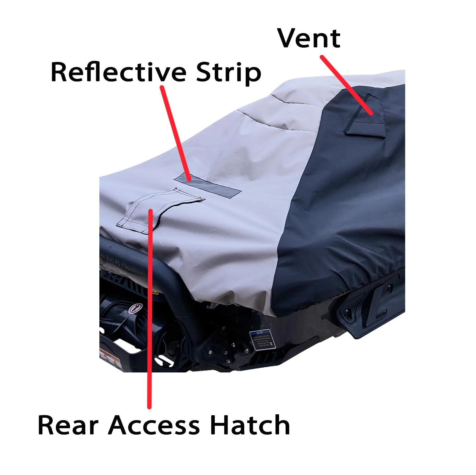 Watercraft Superstore Trailerable Storage Cover with Vents Sea-Doo 2014-2017 - Image 2