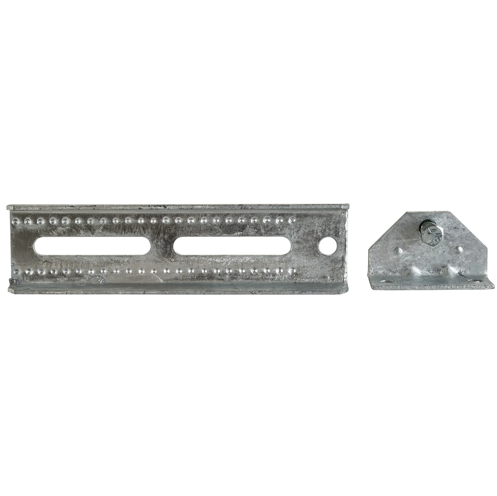 Galvanized Trailer Swivel Bolster Bracket 10" Long - Image 3