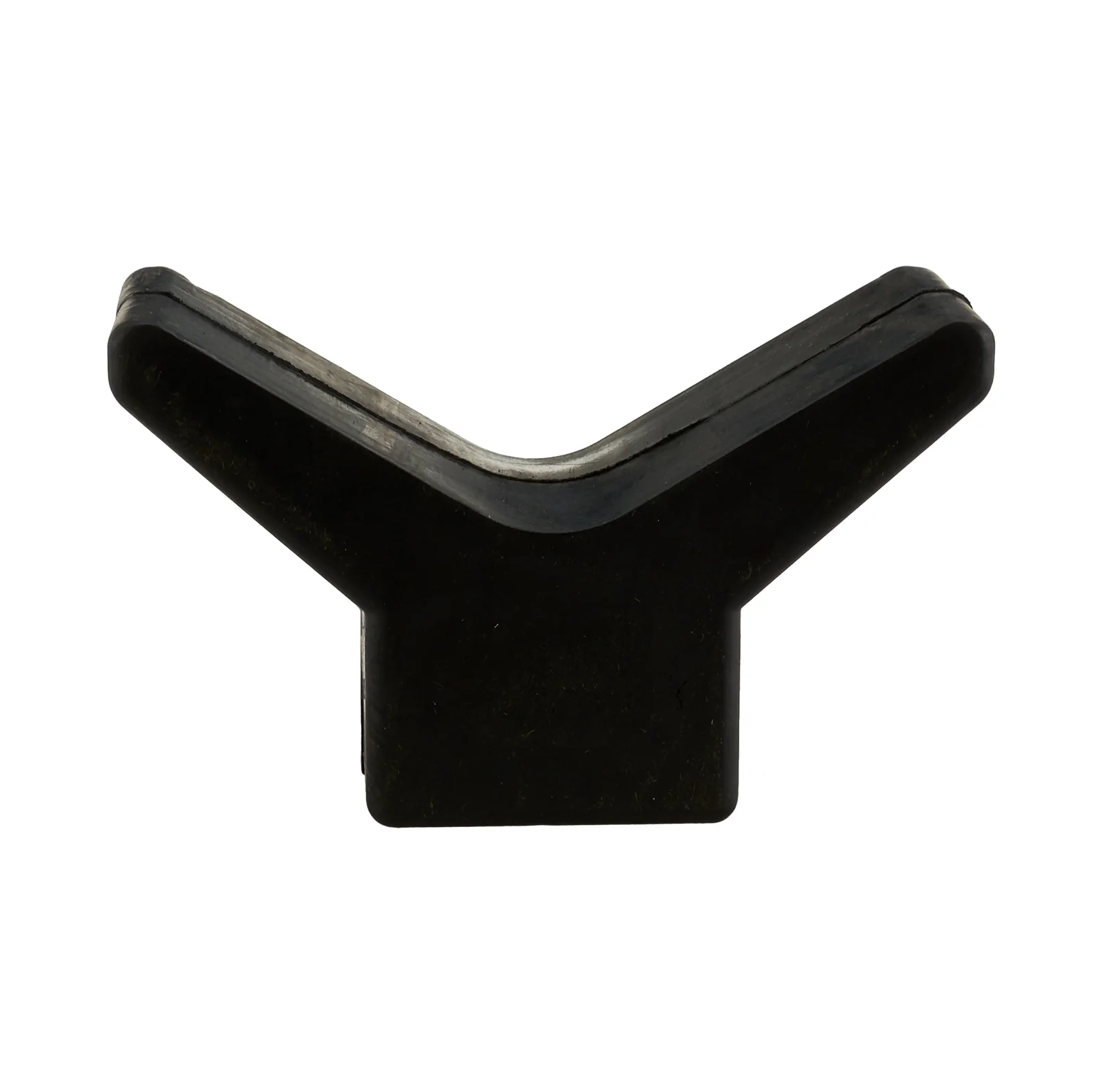 3 Inch Rubber Bow Stop with 1/2 inch Shaft for Boat Trailer Shaft Y style - Image 3