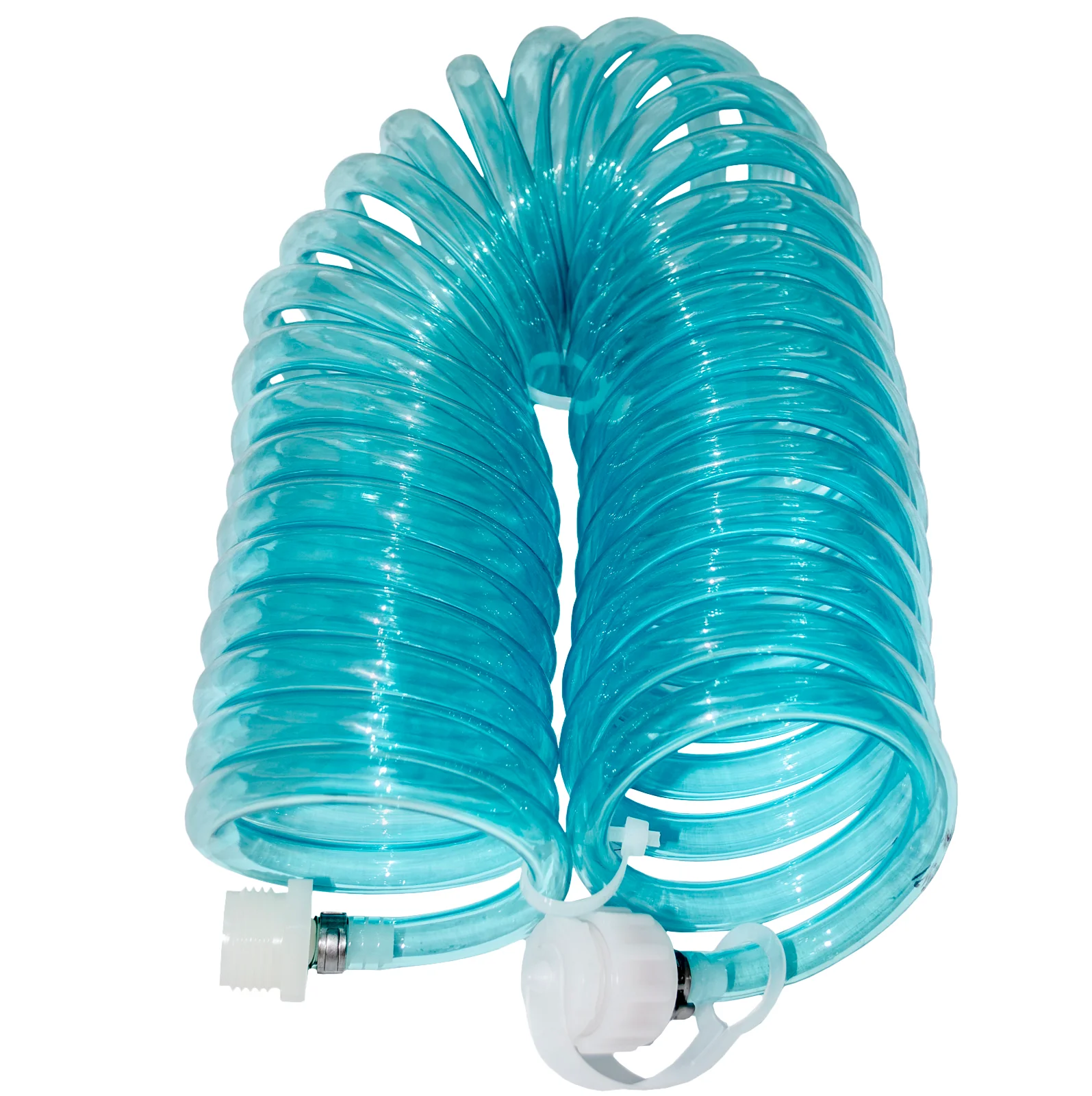 Clear Blue Garden Hose Extension with Bag for Pwc and Jet BoaTS - Image 2
