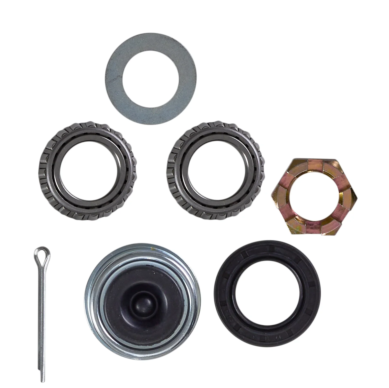 4-Bolt Trailer hub kit, 1 1/16" Bearing Size - Image 4