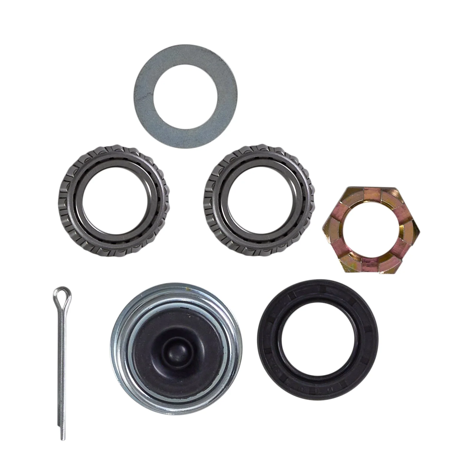 Trailer Hub Kit 4-Bolt hub with 1” Bearing Size - Image 4