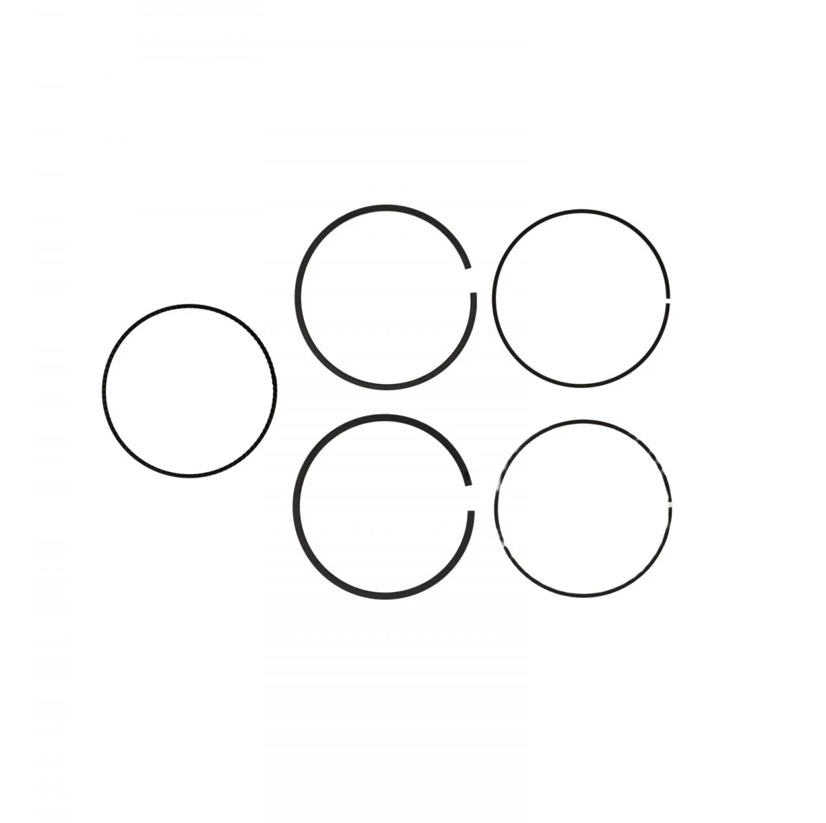Piston/Ring Kit for Sea-Doo - 130/170 -420686542 420686548 - Image 4