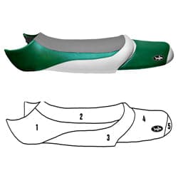 BlackTip Jetsports Custom Seat Cover for Polaris Genesis 1999-2004