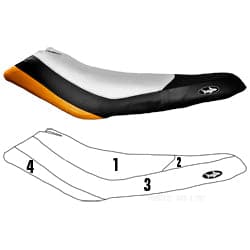BlackTip Jetsports Custom Seat Cover for Sea-Doo RXP X 255 2008-2011