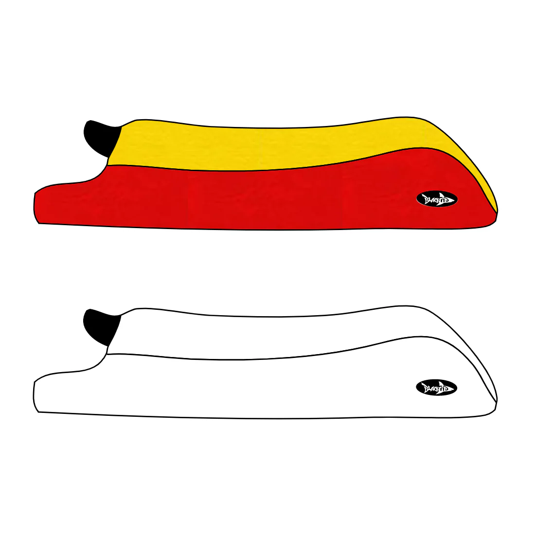 BlackTip Jetsports Custom Seat Cover for Yamaha VXR VXR Pro 1991-1995