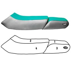 BlackTip Jetsports Custom Seat Cover for Yamaha Wave Venture 700/1100 1995-1996