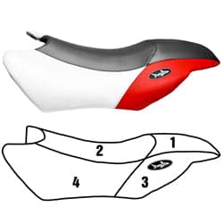 BlackTip Jetsports Custom Seat Cover for Yamaha GP800 GP800R GP1300R 2001-2008