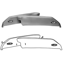 BlackTip Jetsports Custom Side cover for Kawasaki 1987-1993 650SX Sides
