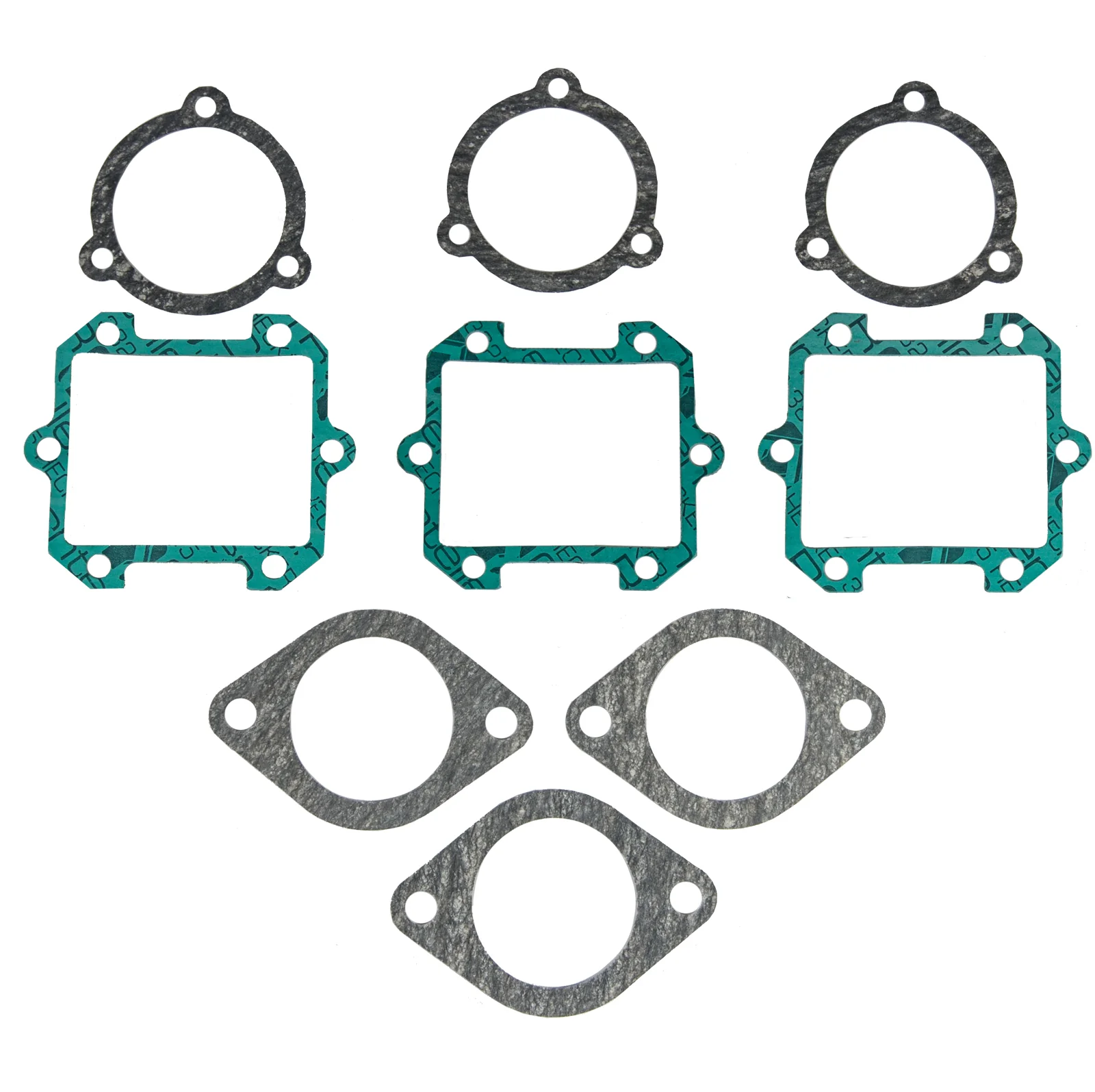 Intake Gasket Kit compatible with 1673-091, 1673-415, 3008-076