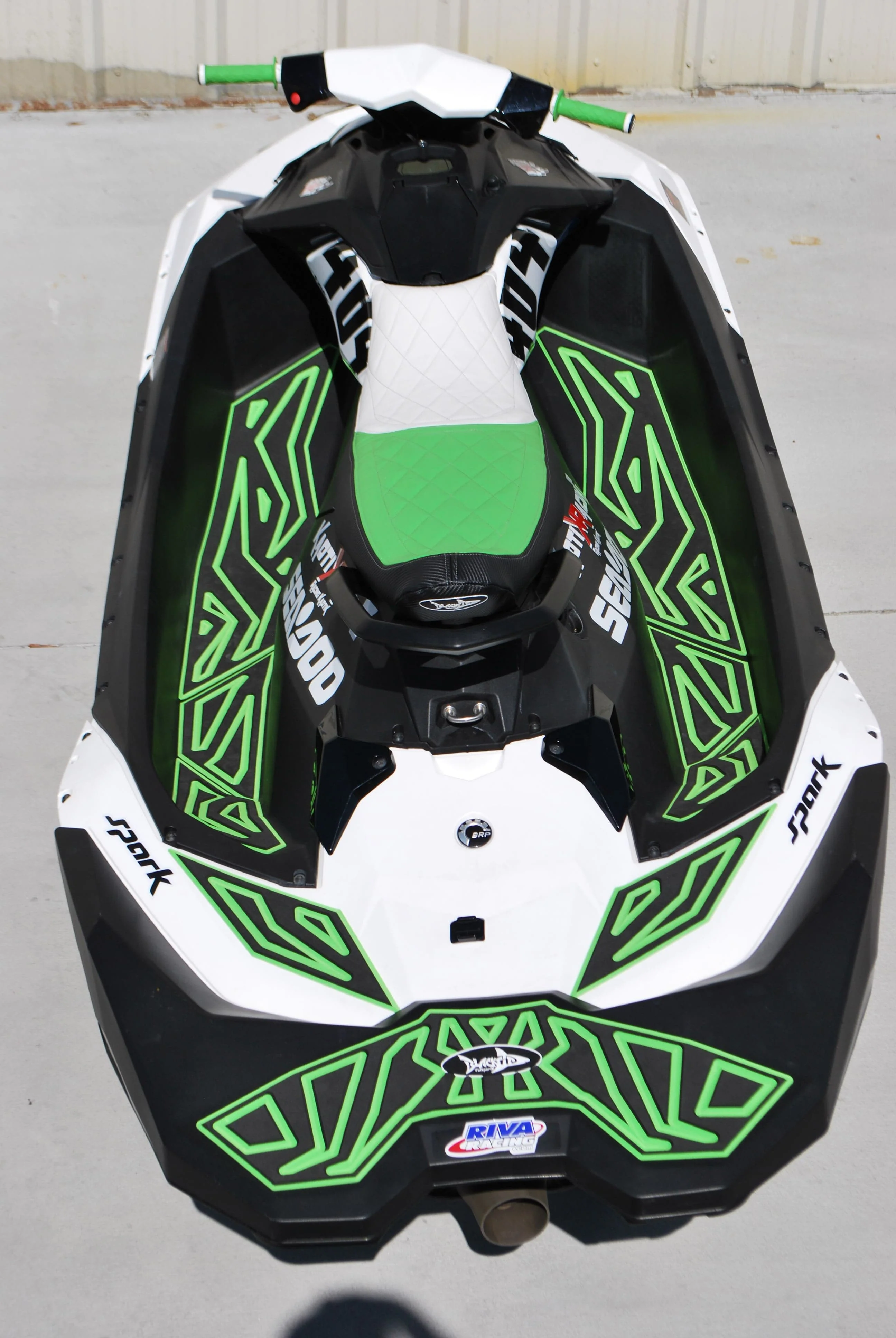 BlackTip JetSports Elite traction mats for Sea-Doo 2014, 2015, 2016 Spark 3 seat/ 2 seat w/extended platform - Image 8